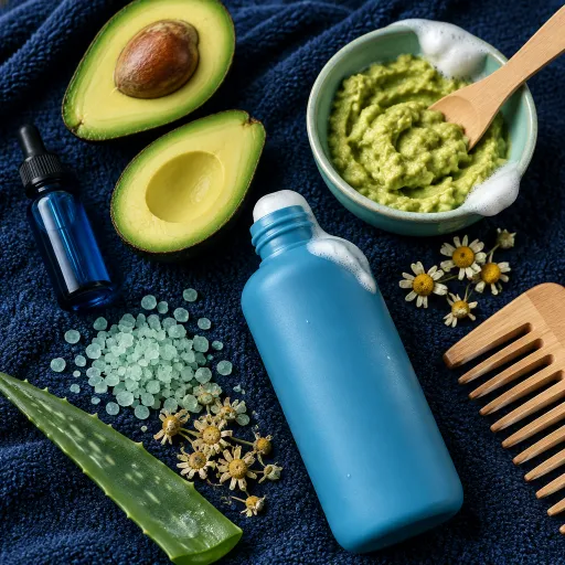 Shampoing à l’avocat : le rituel spa pour cheveux secs et cuir chevelu fragilisé