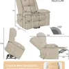 Avis LIVLUX Fauteuil de Massage électrique : un fauteuil releveur complet pour la détente à domicile
