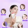 Avis Appareil Anti Rides Visage juebao MJ-400 : un masseur facial LED/EMS compact pour routine anti-âge maison