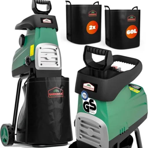 Avis Gardebruk Broyeur végétaux 3100 W : un broyeur silencieux et costaud pour les branches jusqu’à 44 mm