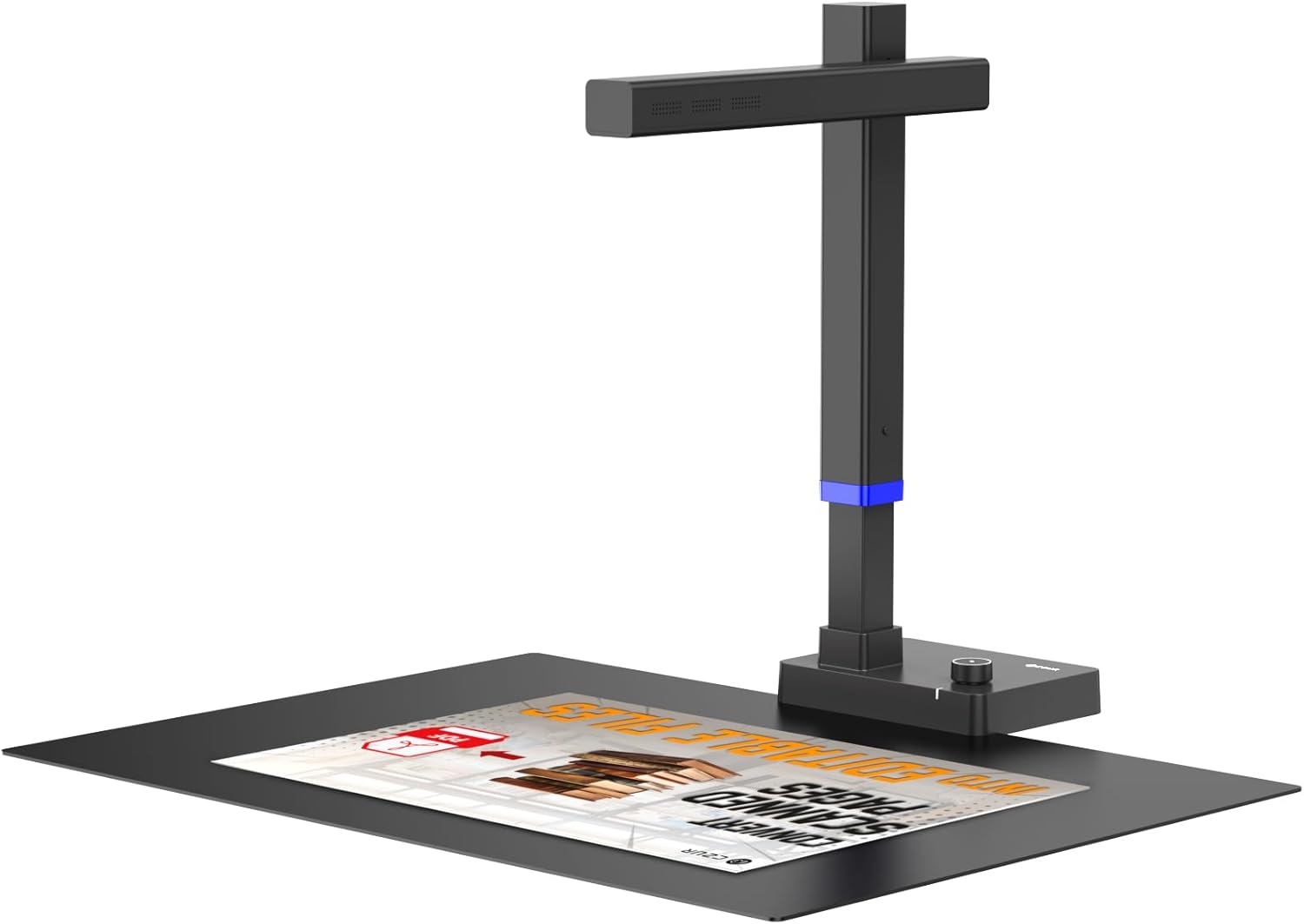 Shine 800 A3 Pro Scanner de Documents Portable A3, 8MP, USB 2.0 avec Fonction OCR, Caméra de Documents pour l'enseignement et l'apprentissage à Distance, Compatible avec MacOS et Windows