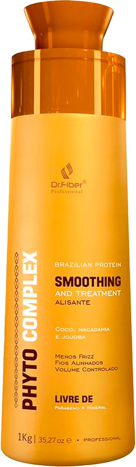 Let Me Be - Lissage Phyto Complex, 100% lisse, Lissage brésilien professionnel, Scellement des cuticules, Bio et sans formol (1L)