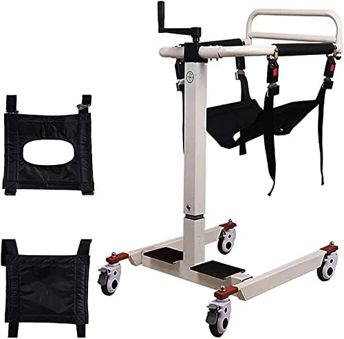 Ascenseur De Patient pour La Maison,Ascenseur Multifonctionnel,Ascenseur Patient Portatif, Chaise De Transfert Patient pour La Maison,avec L'Ascenseur TéLescopique De Fonction pour Manuellement,