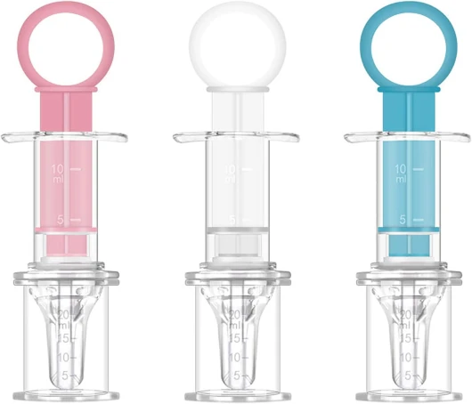 Distributeur de Médicament Liquide Bébé Seringue pour L'alimentation des Médicaments L'eau Lait jus Des vitamines 3 Pièces
