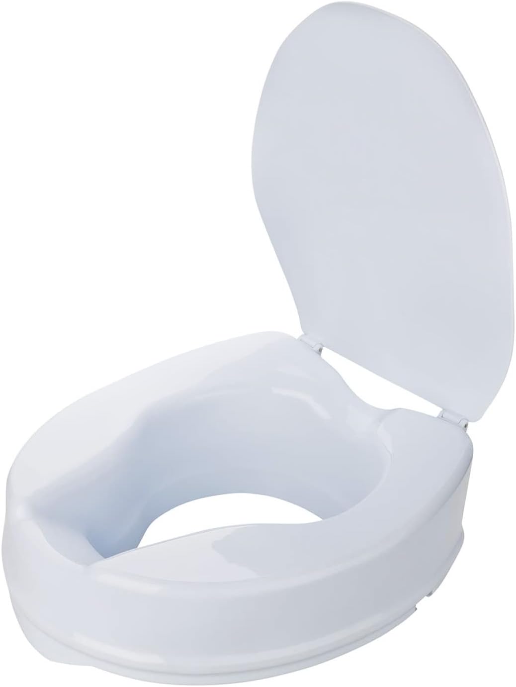 Flexilife Rehausseur wc adulte, cadre de toilette, wc handicapé - au choix 10cm ou 15cm - Rehausse toilette, rehausseur wc adulte 15 cm