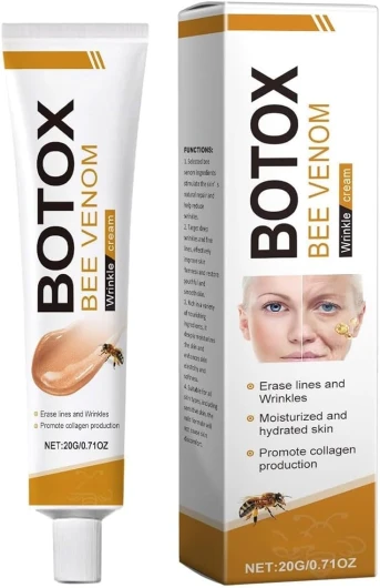 Anti-Rides Au Venin D'abeille, Crème Raffermissante Au Venin D'Abeille, Tous Types De Peau, Crème Anti-âge Au Venin D'abeille (1)