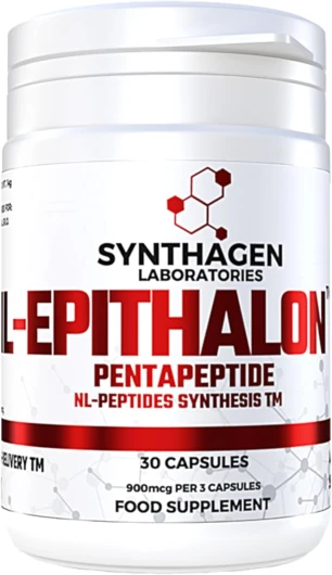 NL-EPITHALON - PENTA-PEPTIDE - Pour Ralentir le Vieillissement - Pour Améliorer la Qualité du Sommeil et les Rythmes Circadiens - Peptides Anti-Âge - Action Antioxydante