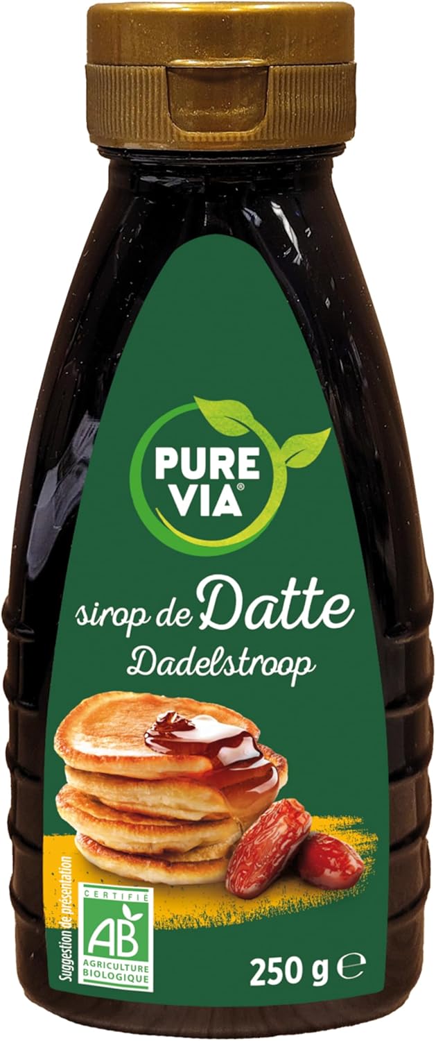 Bio Sirop de Datte - 250g - une alternative au sucre 100% d’origine naturelle