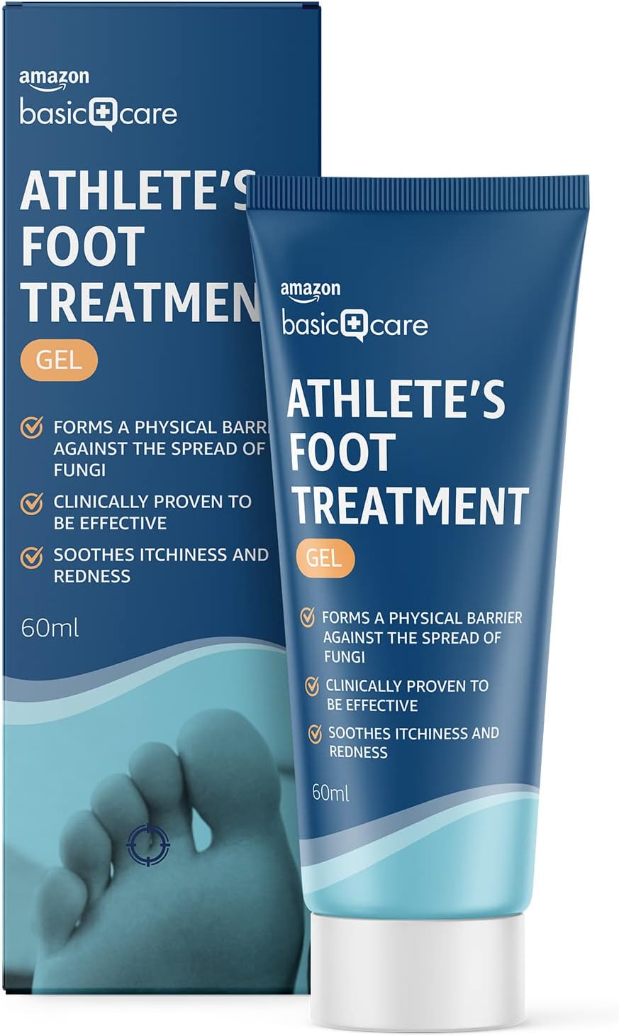 Gel de traitement du pied d'athlète, 60ml