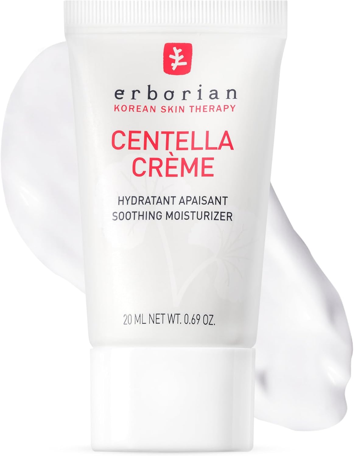 Erborian - Centella Crème avec Centella Asiatica et Acide Hyaluronique - Crème de Jour Anti-Rougeurs - Hydratante & Apaisante - Unifie le Teint de la Peau - Cosmétique Coréen