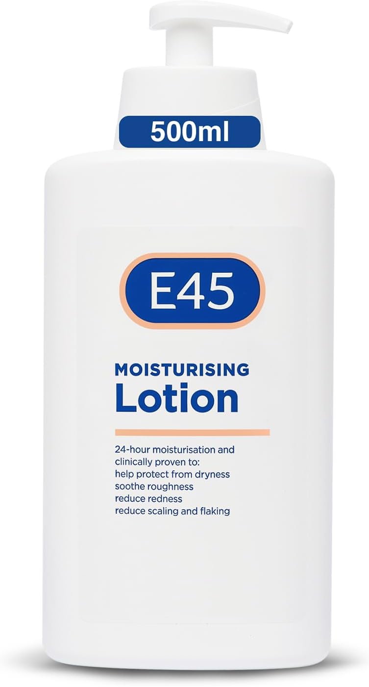 Lotion hydratante dermatologique 500ml - Lotion Hydratant quotidien pour hydratation durable pour les peaux sèches et sensibles - contre la sécheresse, réduit les rougeurs et les desquamations