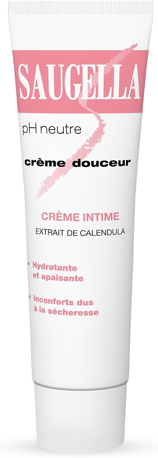 Crème Douceur - Crème hydratante Intime - Apaise les démangeaisons et les sensations de brûlures – Maintient une flore intime hydratée et équilibrée - 30 ml