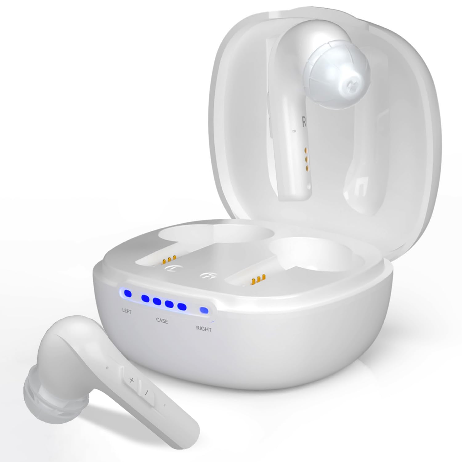 Amplificateurs Audio, Microphone, 16 Canaux, Double réseau de Microphones, Réduction du Bruit，avec étui de Chargement