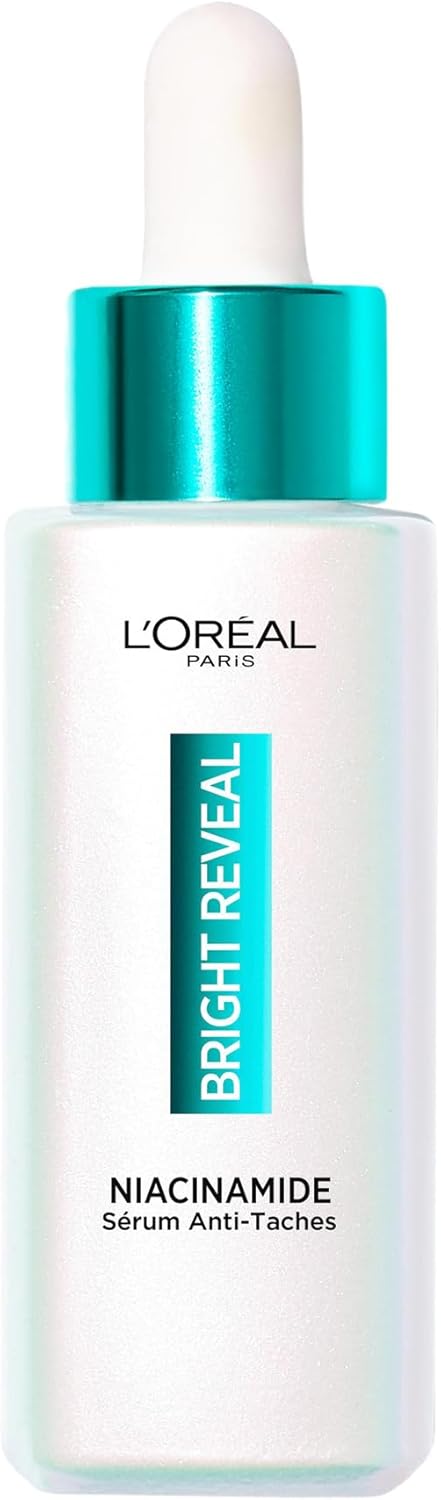 L’Oréal Paris - Sérum Anti-Taches - Enrichi en Mélasyl et Niacinamide - Teint Éclatant et Unifié - Exfoliant Doux - Pour Tous Types de Peau - Bright Reveal - 30 ml