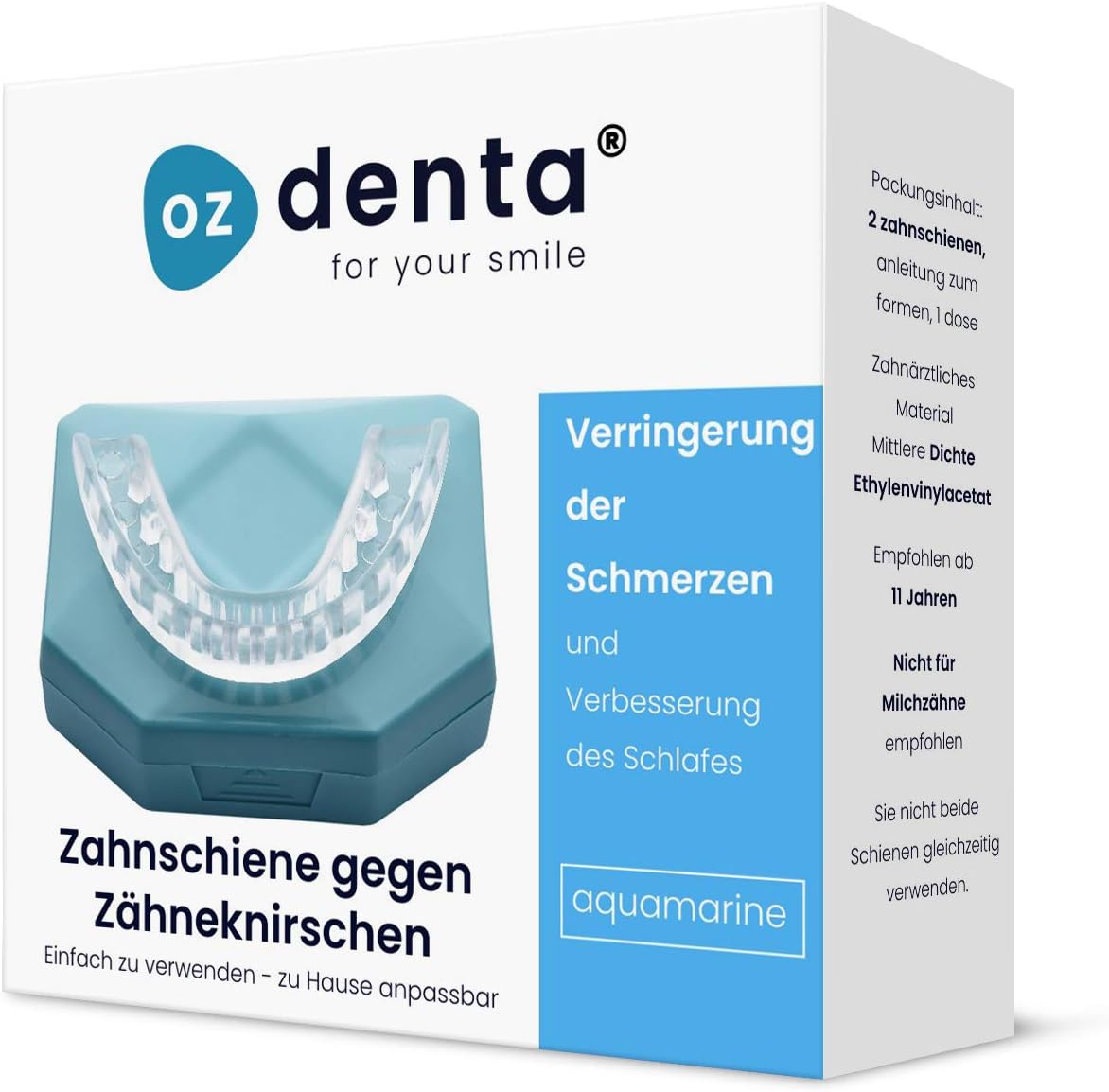Premium Gouttiere Dentaire Nocturne orthese anti Bruxisme Grincements de dents