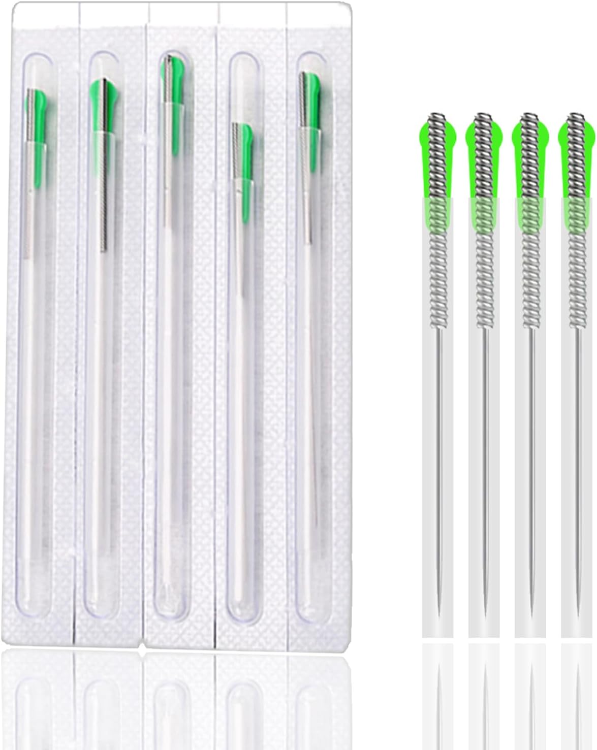 ZHONGYAN TAIHE 100 Pcs Stylo d’acupuncture Avec Tube (0.22 * 13mm) 0.22*13mm