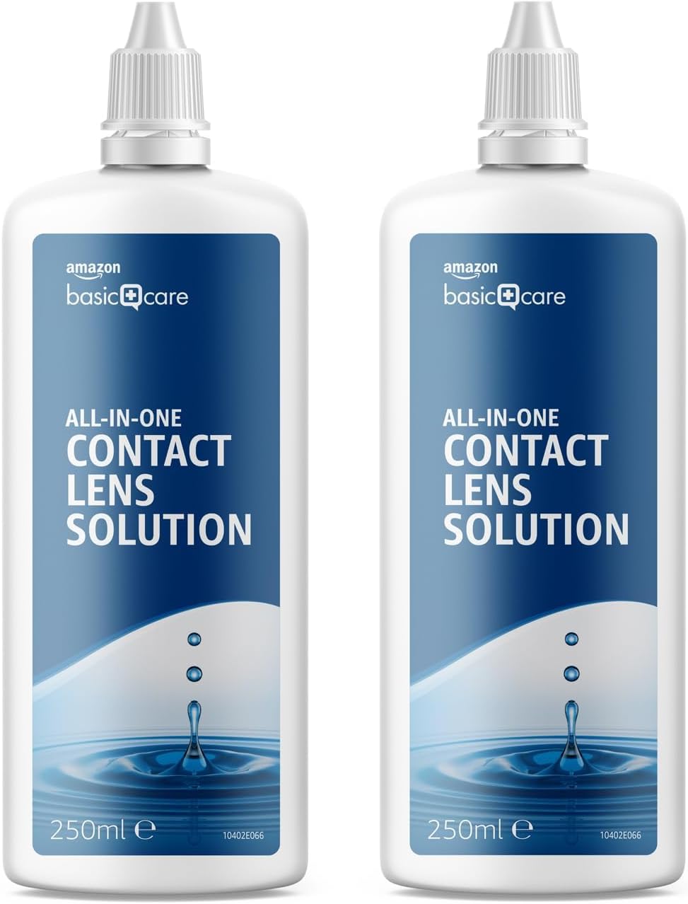 Solution pour lentilles de contact tout-en-un 2 x 250 ml (compatible boîte aux lettres)