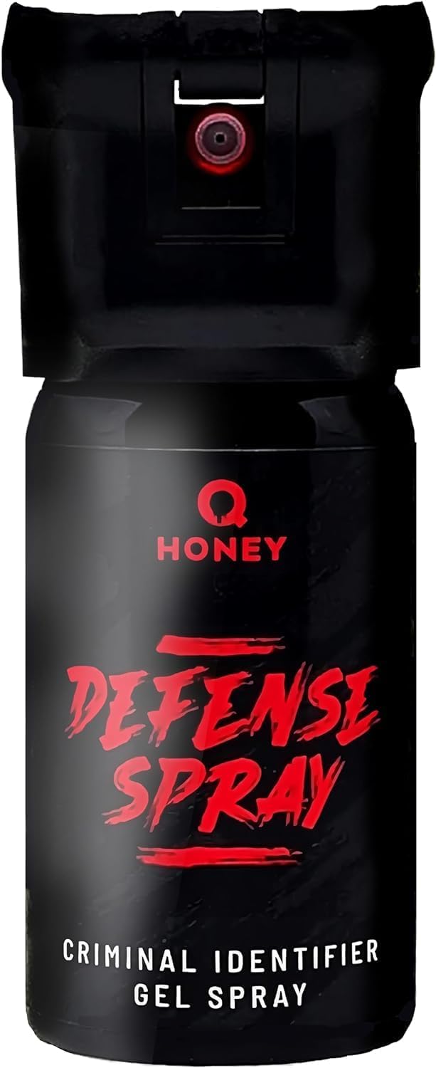 Spray Anti-Agression Gel 40ml – Format de Poche Compact, Facile à Transporter dans Un Sac à Main, Veste, Manteau ou Sacoche, Idéal pour Une Protection Fiable en Toute Situation