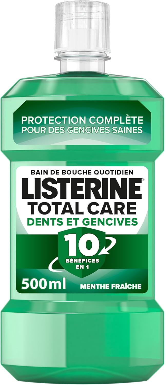 BAIN DE BOUCHE TOTAL CARE 10 EN 1 DENTS & GENCIVES 500ML