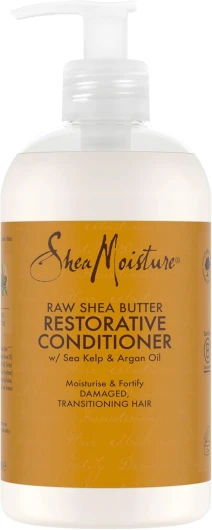 SheaMoisture Après-shampooing Réparateur pour cheveux abîmés Beurre de Karité Brut sans silicones ni sulfates 384 ml