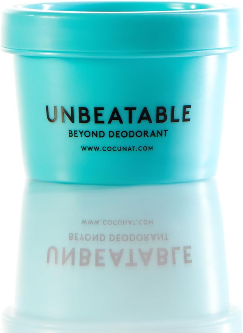 Unbeatable - Déodorant Crème - Neutralisateur de Bactéries - Dure Jusqu'à 7 jours - Sans D'anti-Transpirant - Ingrédients naturels - Déodorant Sans Parabène ni Aluminium - 40g