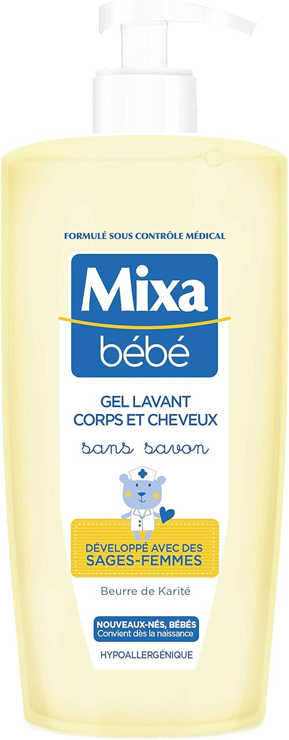 Bébé Gel lavant corps et cheveux Sans savon 750ml