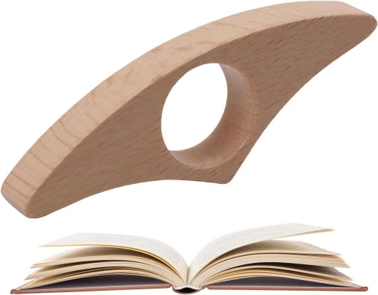 Support de page de livre de pouces,Support de livre de pouces - Support de livre d'ouvre-page de lecture de pouce,Porte-livre marque-page à pouce, accessoires de lecture pour la plage, la cuisine et l