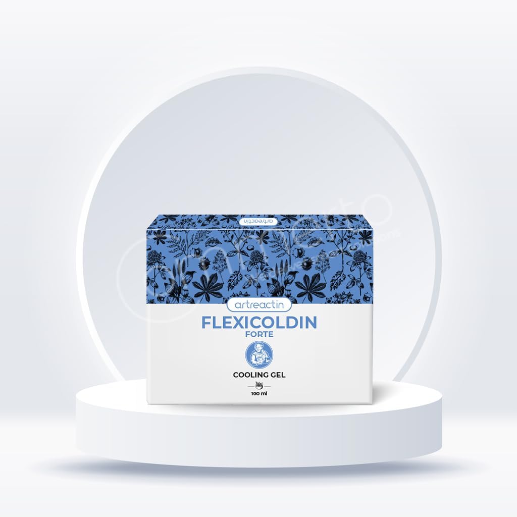 Flexicoldin Forte Gel rafraîchissant pour soutien musculaire et articulaire 100 ml