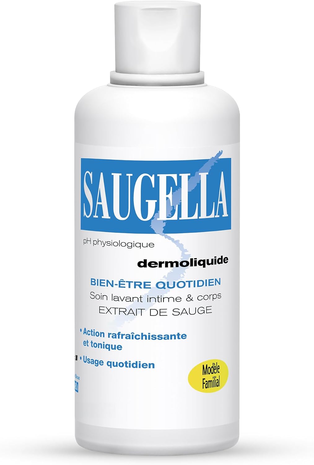 Dermoliquide - Soin lavant - Hygiène intime quotidienne - Femmes adultes - A base d’extraits de Sauge - 750 ml