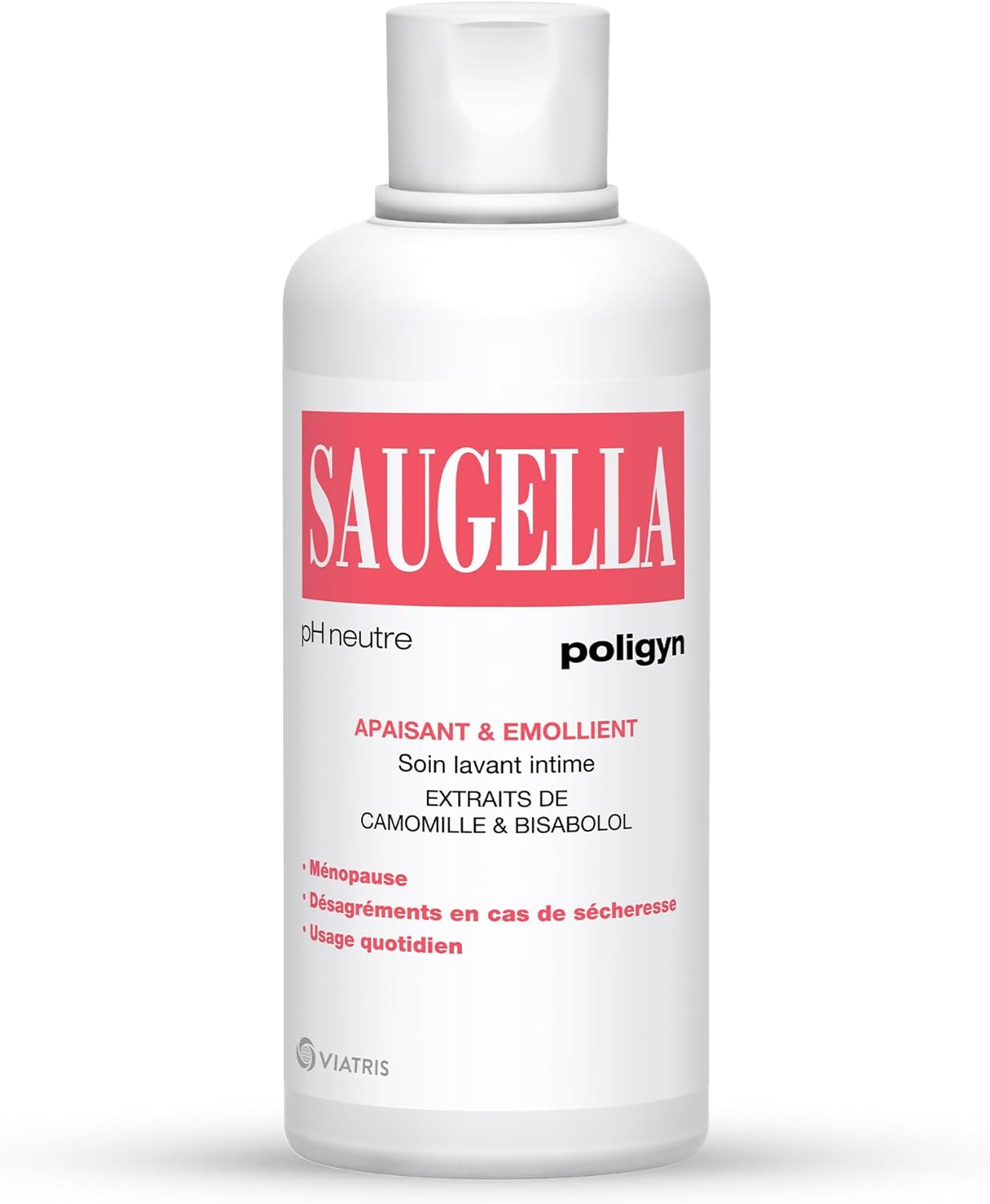 Poligyn - Soin lavant intime -Ménopause - Soulage les désagréments et démangeaisons intimes - 500ml