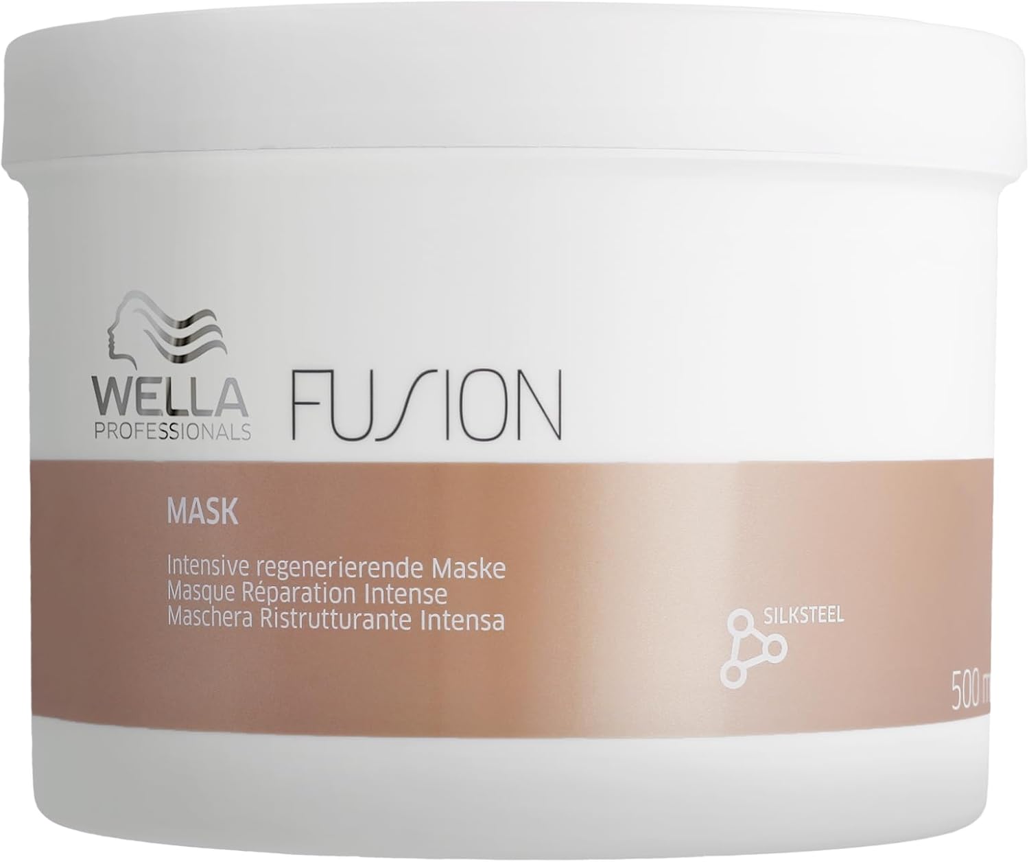 Wella Professionals Fusion Masque Cheveux Réparation Intense - Nourrit, Démêle, Prévient la Casse & Apporte Brillance - Cheveux Secs et Abîmés (150ml)