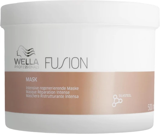 Wella Professionals Fusion Masque Cheveux Réparation Intense - Nourrit, Démêle, Prévient la Casse & Apporte Brillance - Cheveux Secs et Abîmés (150ml)