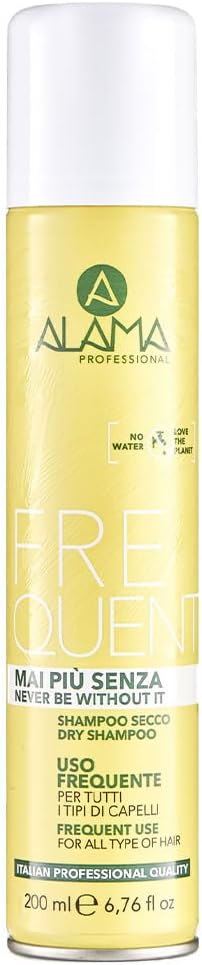 Alama Professional Shampoo Secco per Tutti I Tipi di Capelli - 200 ml