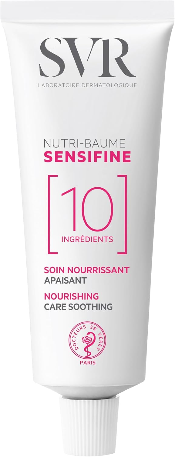 SVR - NutriBaume Senifine - Soin Nourrissant, Apaisant pour Peaux Hypersensibles, Poly-allergiques, Sèches à Très Sèches - 24H d'Hydratation - 40 ml