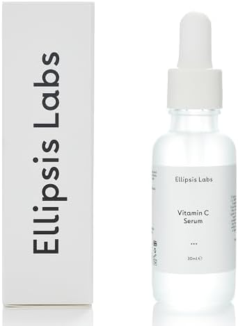 Sérum à la Vitamine C – Sérum Antioxydant Végétalien Éclaircissant et Réjuvénant avec Acide Ascorbique pour Teint Inégal, Ridules, Boost de Collagène, Absorption Rapide, 30ml