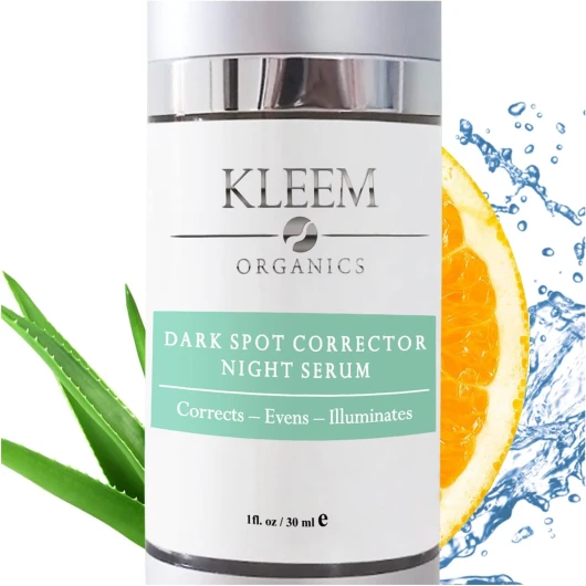 Sérum Anti-Taches Brunes Visage – Sérum Vitamine C & Acide Kojique - Éclat du Teint & Grain de Peau Uniforme - Taches Pigmentaires, Acné, Âge - Soin Naturel – 30ml Kleem Organics