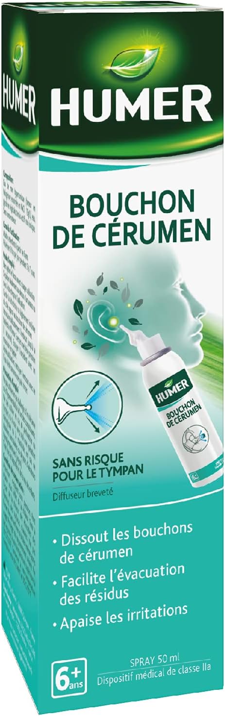 Bouchon de cérumen - Spray auriculaire 50ml