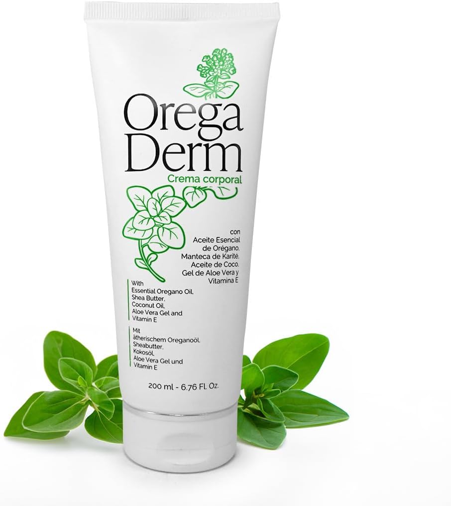 LEPAH OregaDerm Crème Corporelle 200 ml – Formule Innovante avec des Ingrédients Naturels pour une Peau Saine et Éclatante, Hydratation Profonde, Soulagement des Démangeaisons et de l’Eczéma
