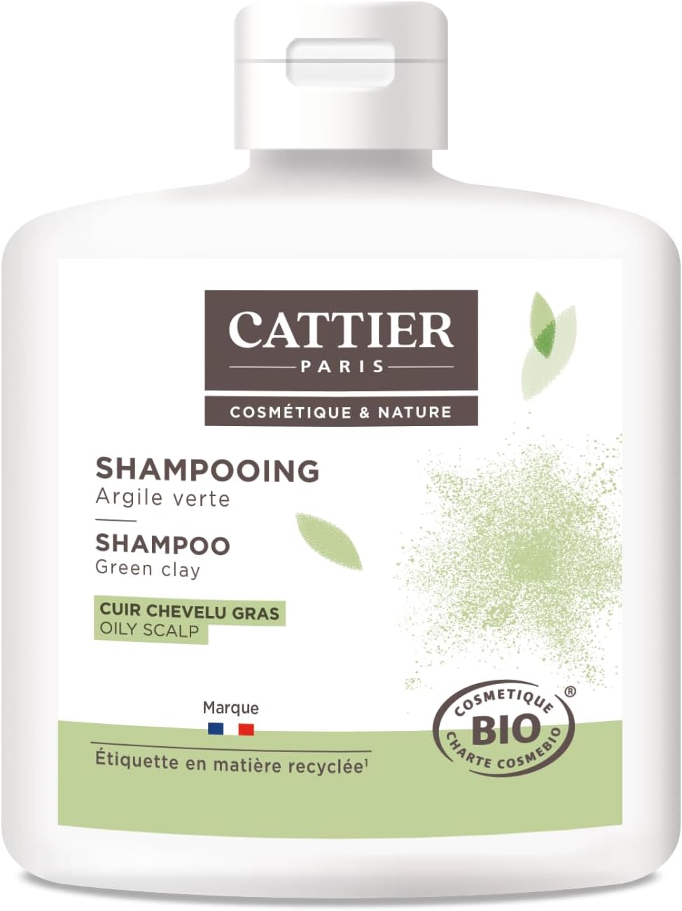 Shampooing Cheveux, Gras Argile Verte, Cuir Chevelu Gras, BIO, 250 ml 1