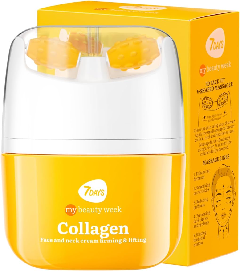 Crème Lifting Du Visage Au Collagène - Hydratant Coréen Pour Le Visage - Crème Raffermissante Anti-âge Pour Le Visage Et Le Cou - Rouleau Raffermissant Pour La Peau, 40 ml