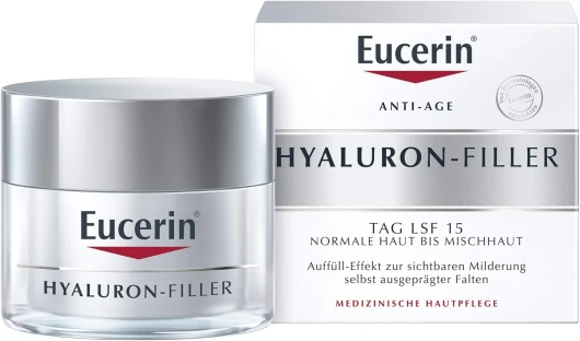 Eucerin Anti-Age Hyaluron-Filler Tag LSF 15 Creme, 50 ml Crème