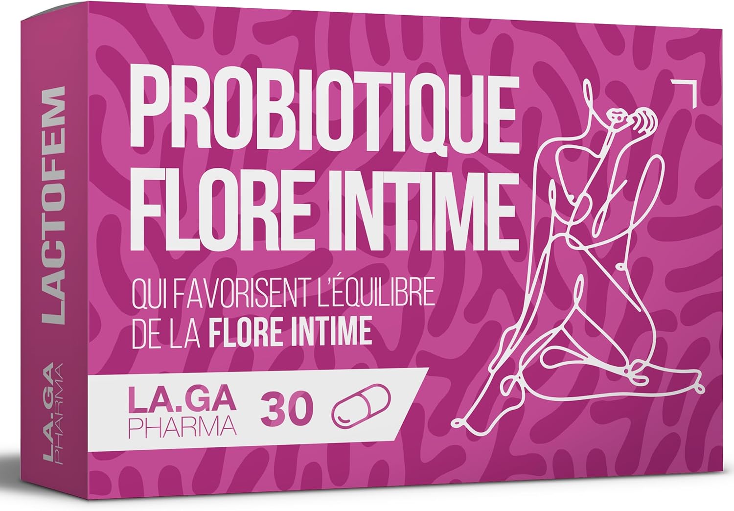 Probiotique Flore Intime, Utile en cas de: Mycose Vaginose et Vaginose Bactérienne - Probiotique Dosage Élevé avec Lactobacillus Reuteri, Rhamnosus, Crispatus et Acidophilus - 30 Capsules