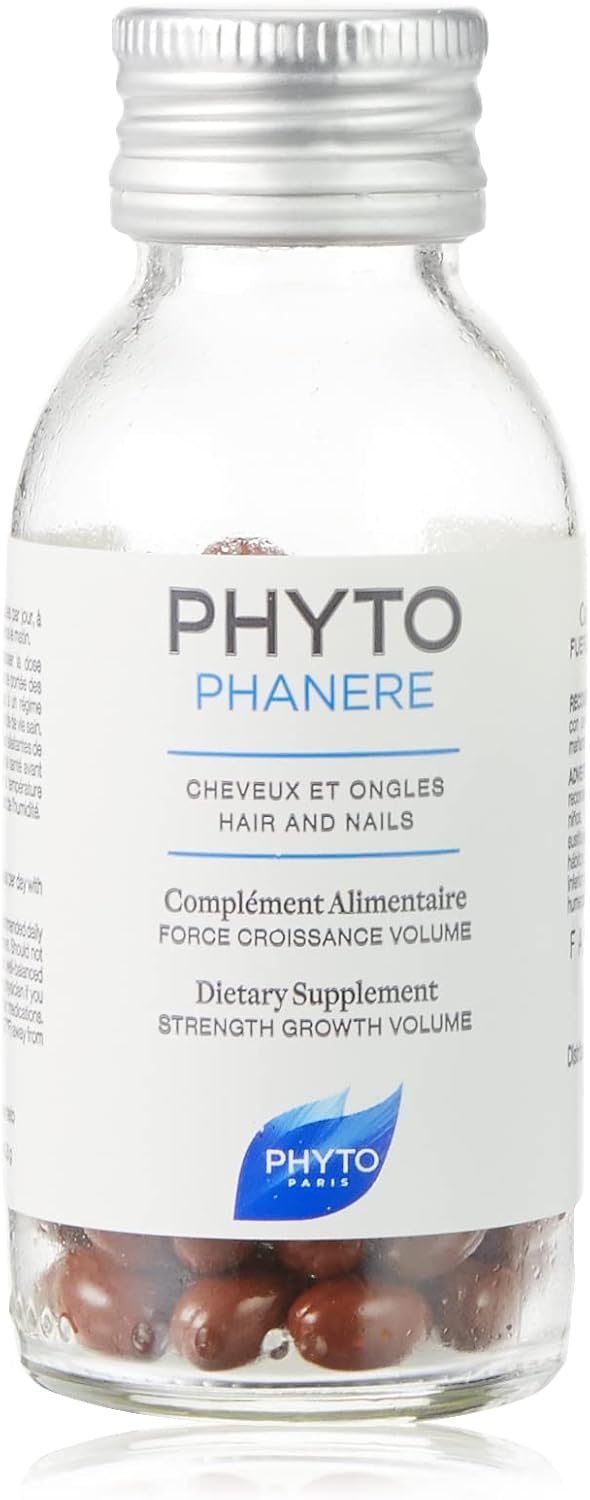 Phyto Phytophanère Cheveux et Ongles Lot de 2 x 120 Capsules (Pack of 1)