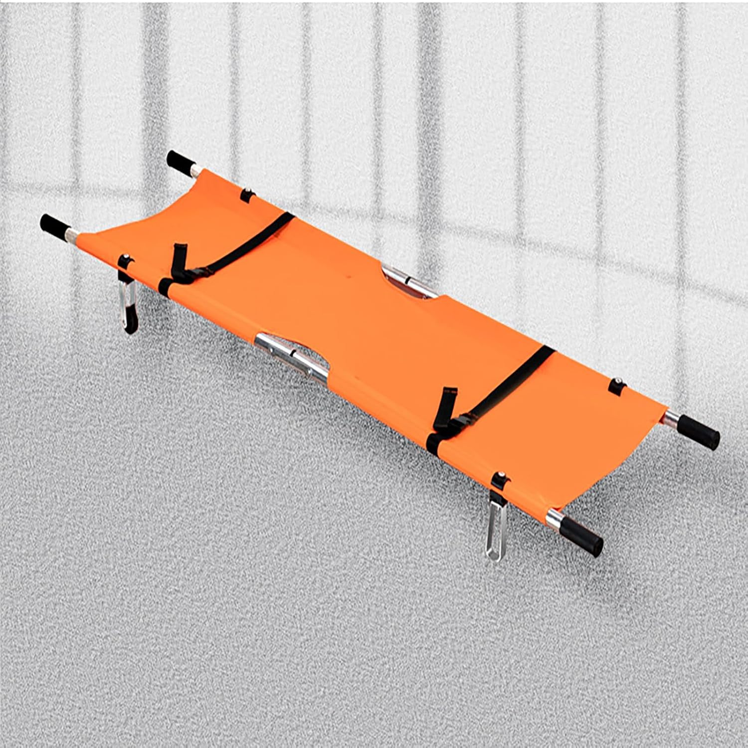 Civière médicale Pliante Brancard portatif en Acier Inoxydable Bleue durgence Brancard Panneau de Transfert du Patient Polyvalente pour Le Sauvetage en Cas daccident,02,200 * 53cm 200*53cm 02