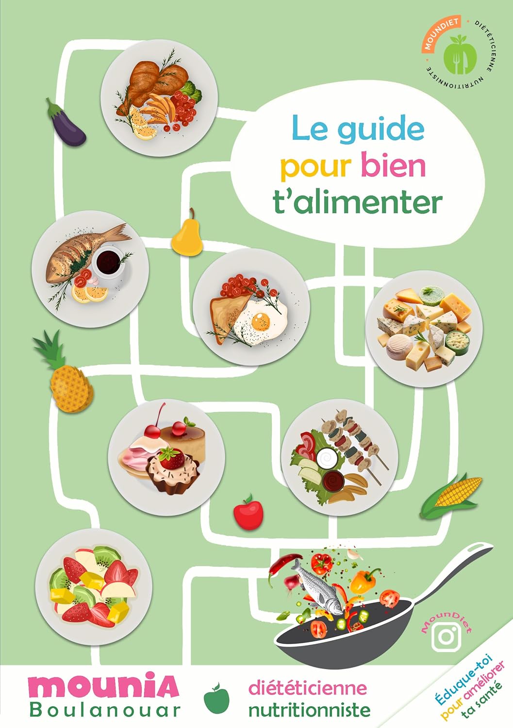 Le guide pour bien t'alimenter: Eduque toi pour améliorer ta santé