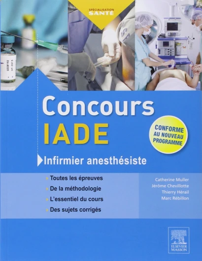 Concours IADE: Infirmier anesthésiste