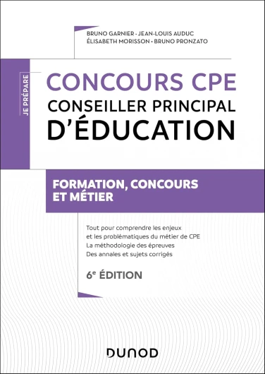 Concours CPE - Conseiller principal d'éducation - 6e éd.: Tout-en-un