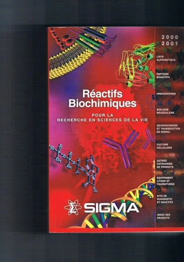 Reactifs Biochimiques Pour La Recherche En Sciences De La Vie 2000/2001