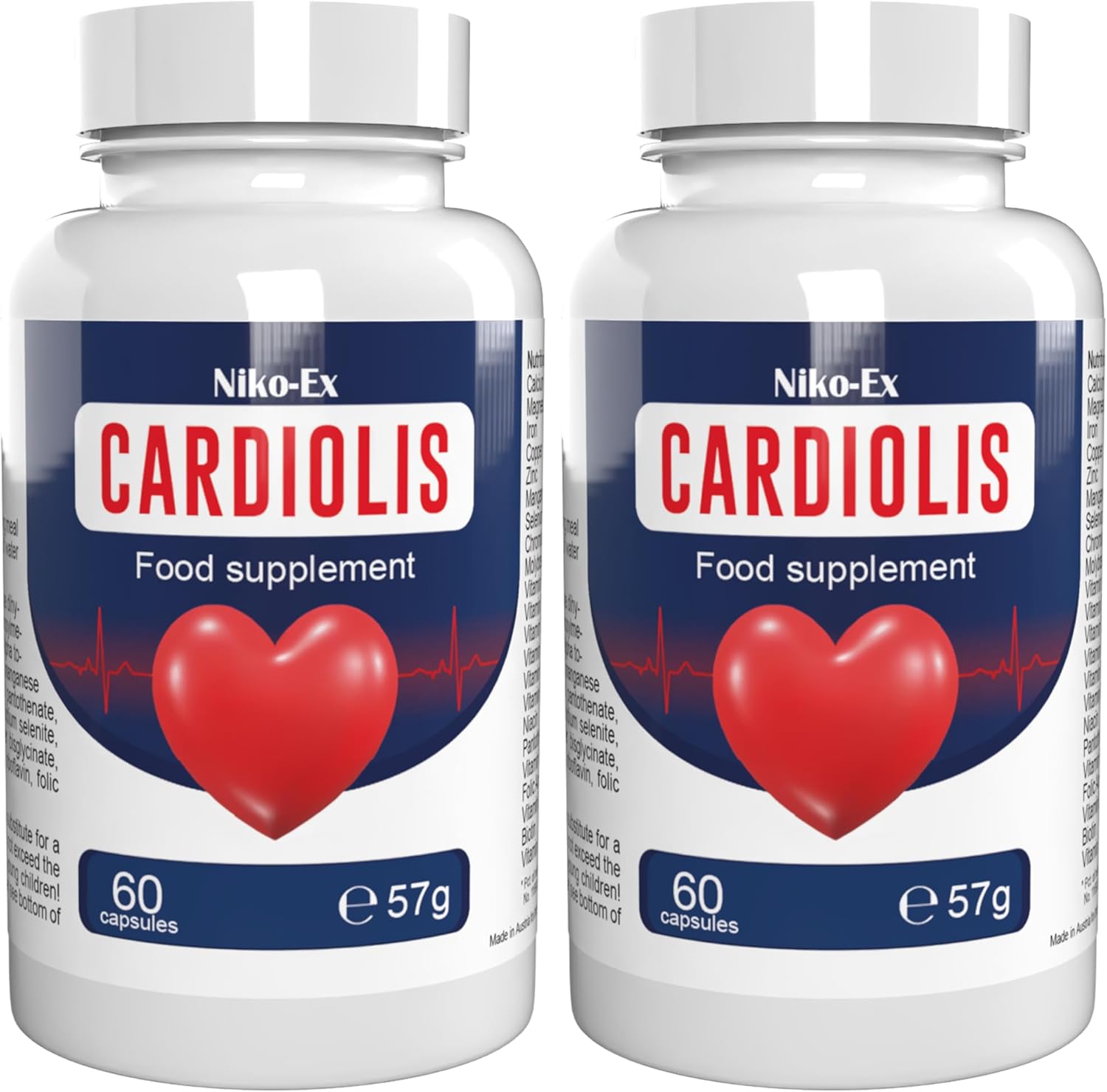 Cardiolis Forte Lot de 2 120 capsules (2 x 60 capsules)
