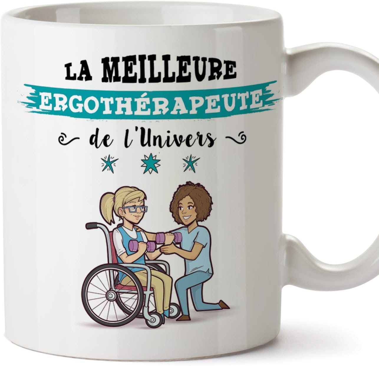 Ergothérapeute - Tasses Originales de café et Petit-déjeuner à Donner Travailleurs Professionnels - Cette Tasse Appartient à la Meilleure Ergothérapeute f